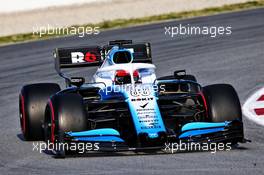 Robert Kubica (POL) Williams Racing FW42.` 01.03.2019. Formula One Testing, Day Four, Barcelona, Spain. Friday.