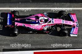 Sergio Perez (MEX) Racing Point F1 Team RP19. 01.03.2019. Formula One Testing, Day Four, Barcelona, Spain. Friday.