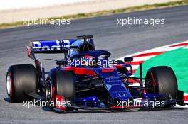 Daniil Kvyat (RUS) Scuderia Toro Rosso STR14. 01.03.2019. Formula One Testing, Day Four, Barcelona, Spain. Friday.