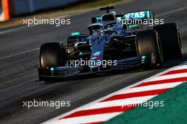 Valtteri Bottas (FIN) Mercedes AMG F1 W10. 28.02.2019. Formula One Testing, Day Three, Barcelona, Spain. Thursday.