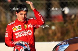 Charles Leclerc (MON) Ferrari stops on the circuit. 28.02.2019. Formula One Testing, Day Three, Barcelona, Spain. Thursday.