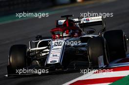 Antonio Giovinazzi (ITA) Alfa Romeo Racing C38. 28.02.2019. Formula One Testing, Day Three, Barcelona, Spain. Thursday.