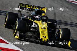 Daniel Ricciardo (AUS) Renault Sport F1 Team RS19. 28.02.2019. Formula One Testing, Day Three, Barcelona, Spain. Thursday.