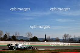 Valtteri Bottas (FIN) Mercedes AMG F1 W10. 28.02.2019. Formula One Testing, Day Three, Barcelona, Spain. Thursday.