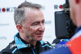 Paddy Lowe (GBR) Williams Racing Chief Technical Officer with the media. 28.02.2019. Formula One Testing, Day Three, Barcelona, Spain. Thursday.