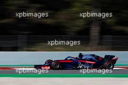 Alexander Albon (THA) Scuderia Toro Rosso STR14. 28.02.2019. Formula One Testing, Day Three, Barcelona, Spain. Thursday.