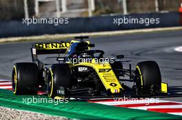 Nico Hulkenberg (GER) Renault Sport F1 Team RS19. 26.02.2019. Formula One Testing, Day One, Barcelona, Spain. Tuesday.