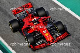 Sebastian Vettel (GER) Ferrari SF90. 26.02.2019. Formula One Testing, Day One, Barcelona, Spain. Tuesday.