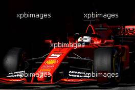 Sebastian Vettel (GER), Scuderia Ferrari  26.02.2019. Formula One Testing, Day One, Barcelona, Spain. Tuesday.