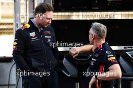 (L to R): Christian Horner (GBR) Red Bull Racing Team Principal with Jonathan Wheatley (GBR) Red Bull Racing Team Manager. 26.02.2019. Formula One Testing, Day One, Barcelona, Spain. Tuesday.