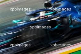 Lewis Hamilton (GBR) Mercedes AMG F1 W10. 26.02.2019. Formula One Testing, Day One, Barcelona, Spain. Tuesday.