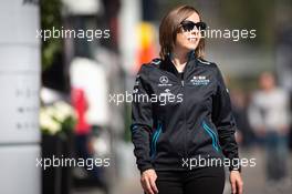 Claire Williams (GBR) Williams Racing Deputy Team Principal. 26.02.2019. Formula One Testing, Day One, Barcelona, Spain. Tuesday.
