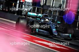 Lewis Hamilton (GBR) Mercedes AMG F1 W10. 26.02.2019. Formula One Testing, Day One, Barcelona, Spain. Tuesday.