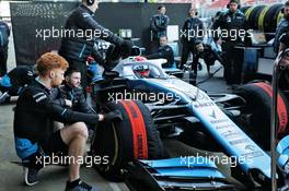 George Russell (GBR) Williams Racing FW42. 26.02.2019. Formula One Testing, Day One, Barcelona, Spain. Tuesday.