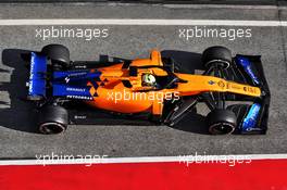 Lando Norris (GBR) McLaren MCL34. 26.02.2019. Formula One Testing, Day One, Barcelona, Spain. Tuesday.