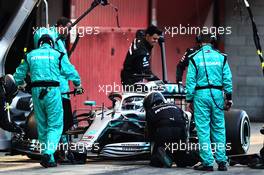 Valtteri Bottas (FIN) Mercedes AMG F1 W10. 27.02.2019. Formula One Testing, Day Two, Barcelona, Spain. Wednesday.