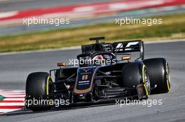 Romain Grosjean (FRA) Haas F1 Team VF-19. 27.02.2019. Formula One Testing, Day Two, Barcelona, Spain. Wednesday.