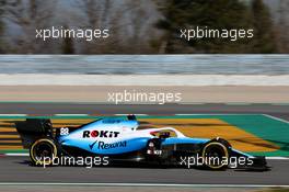 Robert Kubica (POL) Williams Racing FW42. 27.02.2019. Formula One Testing, Day Two, Barcelona, Spain. Wednesday.