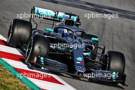 Valtteri Bottas (FIN) Mercedes AMG F1 W10. 27.02.2019. Formula One Testing, Day Two, Barcelona, Spain. Wednesday.