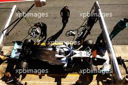 Valtteri Bottas (FIN) Mercedes AMG F1 W10. 27.02.2019. Formula One Testing, Day Two, Barcelona, Spain. Wednesday.