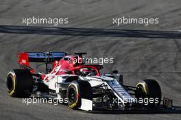 Kimi Raikkonen (FIN) Alfa Romeo Racing C38. 27.02.2019. Formula One Testing, Day Two, Barcelona, Spain. Wednesday.