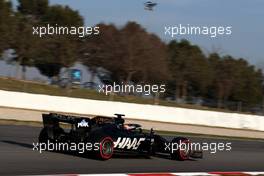 Romain Grosjean (FRA), Haas F1 Team  27.02.2019. Formula One Testing, Day Two, Barcelona, Spain. Wednesday.