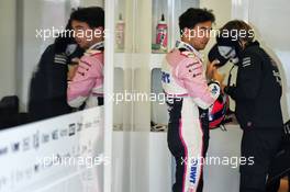 Sergio Perez (MEX) Racing Point F1 Team. 27.02.2019. Formula One Testing, Day Two, Barcelona, Spain. Wednesday.