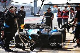 Robert Kubica (POL) Williams Racing FW42. 27.02.2019. Formula One Testing, Day Two, Barcelona, Spain. Wednesday.