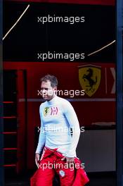 Sebastian Vettel (GER) Ferrari. 27.02.2019. Formula One Testing, Day Two, Barcelona, Spain. Wednesday.