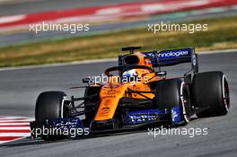 Carlos Sainz Jr (ESP) McLaren MCL34. 27.02.2019. Formula One Testing, Day Two, Barcelona, Spain. Wednesday.