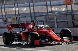 Sebastian Vettel (GER) Ferrari SF90. 14.05.2019. Formula One In Season Testing, Day One, Barcelona, Spain. Tuesday.