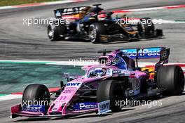 Sergio Perez (MEX) Racing Point F1 Team RP19. 14.05.2019. Formula One In Season Testing, Day One, Barcelona, Spain. Tuesday.