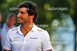 Carlos Sainz Jr (ESP) McLaren. 30.08.2019. Formula 1 World Championship, Rd 13, Belgian Grand Prix, Spa Francorchamps, Belgium, Practice Day.