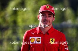 Charles Leclerc (MON) Ferrari. 30.08.2019. Formula 1 World Championship, Rd 13, Belgian Grand Prix, Spa Francorchamps, Belgium, Practice Day.
