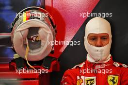 Sebastian Vettel (GER) Ferrari. 30.08.2019. Formula 1 World Championship, Rd 13, Belgian Grand Prix, Spa Francorchamps, Belgium, Practice Day.