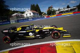 Nico Hulkenberg (GER) Renault F1 Team RS19. 30.08.2019. Formula 1 World Championship, Rd 13, Belgian Grand Prix, Spa Francorchamps, Belgium, Practice Day.
