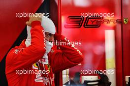Sebastian Vettel (GER) Ferrari. 30.08.2019. Formula 1 World Championship, Rd 13, Belgian Grand Prix, Spa Francorchamps, Belgium, Practice Day.