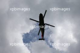 Helicopter during air display. 01.09.2019. Formula 1 World Championship, Rd 13, Belgian Grand Prix, Spa Francorchamps, Belgium, Race Day.