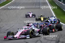 Sergio Perez (MEX) Racing Point F1 Team RP19. 01.09.2019. Formula 1 World Championship, Rd 13, Belgian Grand Prix, Spa Francorchamps, Belgium, Race Day.