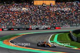 Lando Norris (GBR) McLaren MCL34. 01.09.2019. Formula 1 World Championship, Rd 13, Belgian Grand Prix, Spa Francorchamps, Belgium, Race Day.