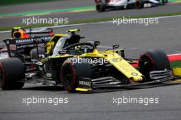 Nico Hulkenberg (GER) Renault Sport F1 Team RS19. 01.09.2019. Formula 1 World Championship, Rd 13, Belgian Grand Prix, Spa Francorchamps, Belgium, Race Day.