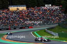 Kimi Raikkonen (FIN) Alfa Romeo Racing C38. 01.09.2019. Formula 1 World Championship, Rd 13, Belgian Grand Prix, Spa Francorchamps, Belgium, Race Day.