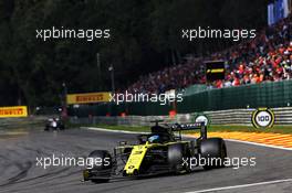Daniel Ricciardo (AUS) Renault F1 Team RS19. 01.09.2019. Formula 1 World Championship, Rd 13, Belgian Grand Prix, Spa Francorchamps, Belgium, Race Day.
