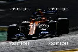 Lando Norris (GBR) McLaren MCL34. 01.09.2019. Formula 1 World Championship, Rd 13, Belgian Grand Prix, Spa Francorchamps, Belgium, Race Day.