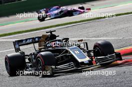 Romain Grosjean (FRA) Haas F1 Team VF-19. 01.09.2019. Formula 1 World Championship, Rd 13, Belgian Grand Prix, Spa Francorchamps, Belgium, Race Day.