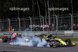 Nico Hulkenberg (GER) Renault F1 Team RS19. 01.09.2019. Formula 1 World Championship, Rd 13, Belgian Grand Prix, Spa Francorchamps, Belgium, Race Day.