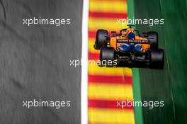 Carlos Sainz Jr (ESP) McLaren MCL34. 31.08.2019. Formula 1 World Championship, Rd 13, Belgian Grand Prix, Spa Francorchamps, Belgium, Qualifying Day.