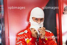 Sebastian Vettel (GER) Ferrari. 31.08.2019. Formula 1 World Championship, Rd 13, Belgian Grand Prix, Spa Francorchamps, Belgium, Qualifying Day.