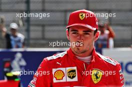 Charles Leclerc (MON) Ferrari in qualifying parc ferme. 31.08.2019. Formula 1 World Championship, Rd 13, Belgian Grand Prix, Spa Francorchamps, Belgium, Qualifying Day.