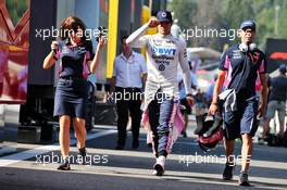 Lance Stroll (CDN) Racing Point F1 Team. 31.08.2019. Formula 1 World Championship, Rd 13, Belgian Grand Prix, Spa Francorchamps, Belgium, Qualifying Day.